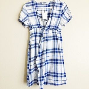 Zara mini plaid dress